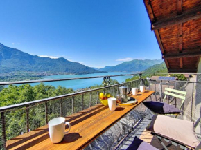 Panorama Ferienwohnung Lorenzo Gera Lario